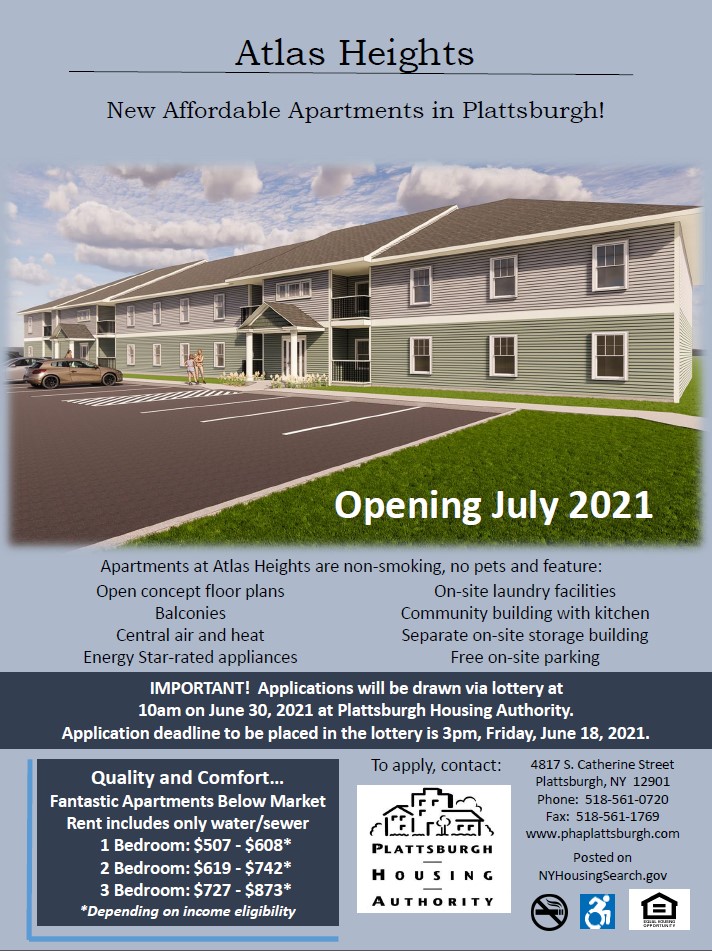 Plattsburgh Housing Authority Atlas Heights